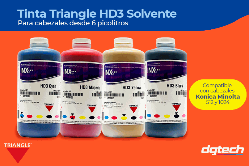 Tinta EcoSolvente DXU Nombre: Tinta Gecko ecosolvente DXU 1Lt (CMYK) Cabezales DX4, DX5, DX7 y XP600