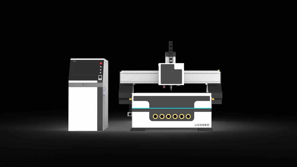 Router CNC MaxCut MC-1325CCD con cuchilla oscilante y cámara para corte contorno