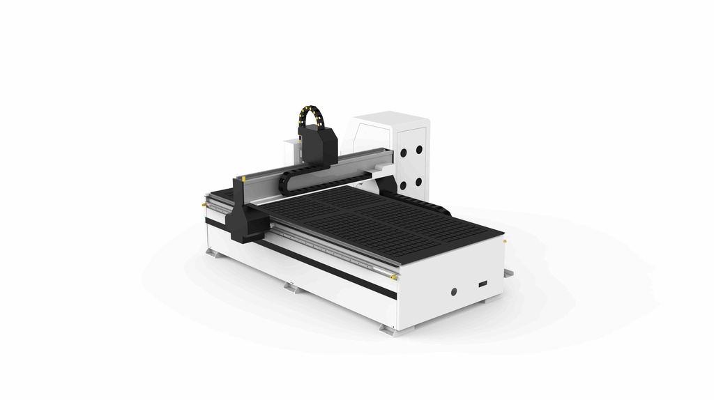 Router CNC MaxCut MC-1325CCD con cuchilla oscilante y cámara para corte contorno