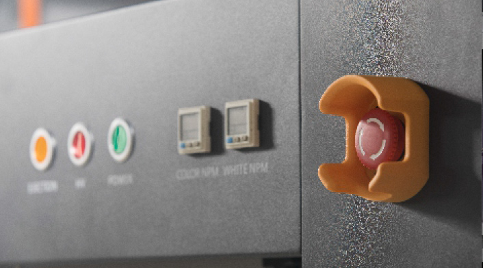 Impresora Maxjet Starlink KCS2512 Controles