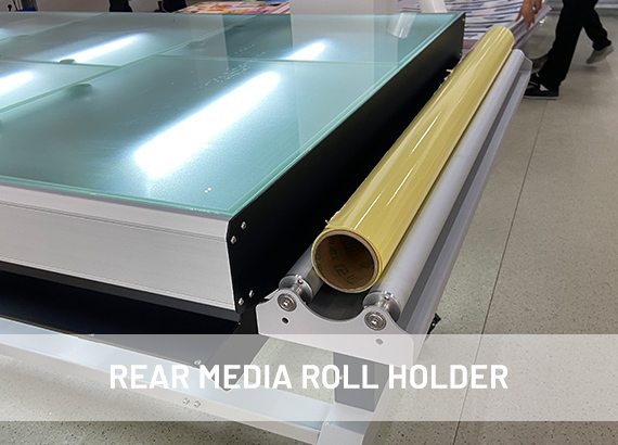 Sujetador trasero de sustrato Grafitek Laminadora Cama Plana GL1325-FB 1.3x2.5m