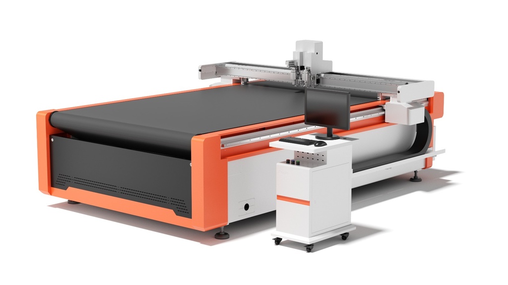 Cortadora MaxCut MC2516 Conveyor diagonal frente