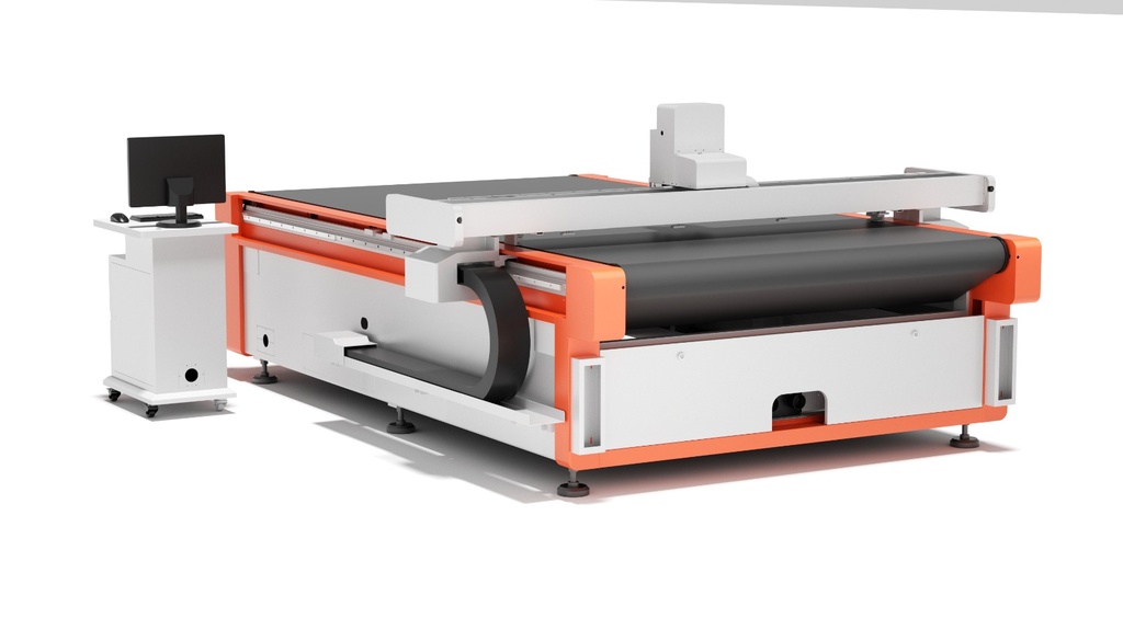 Cortadora MaxCut MC2516 Conveyor trasera