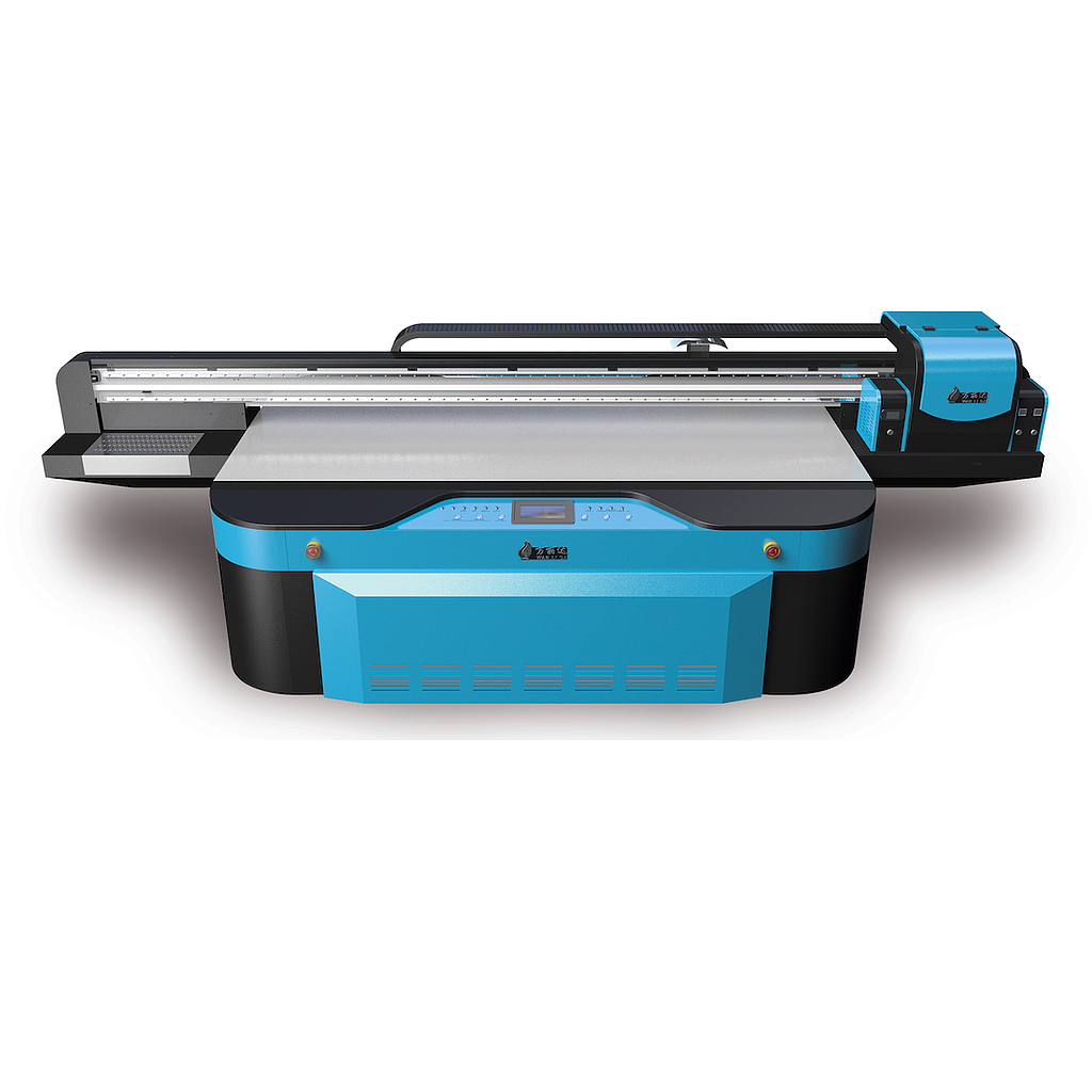 Impresora cama plana WLD-UV2513 2.5x1.3m Tinta UV Led cabezales Ricoh Gen5