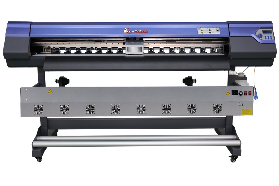 Plotter Skycolor SC6160S 1.60mt ancho con cabezal Epson I3200 E-1 para tinta ecosolvente o sublimación