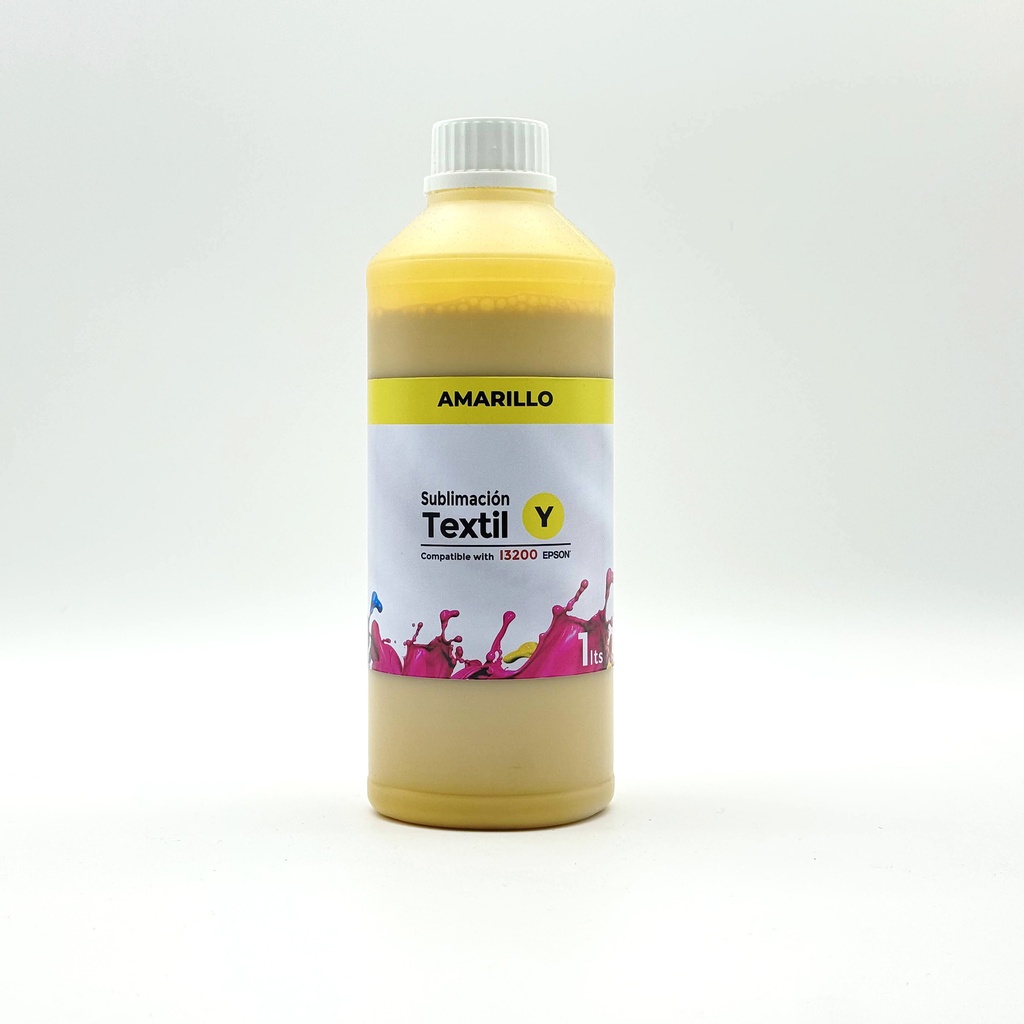 Skycolor tinta sublimaciòn Yellow Cabezal I3200 1 Litro