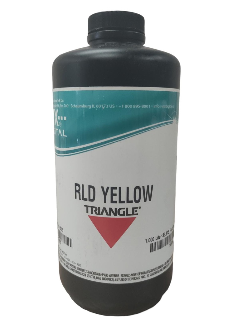 Tinta Triangle UV RLD Amarillo 1lt Cabezal Rico gen 6