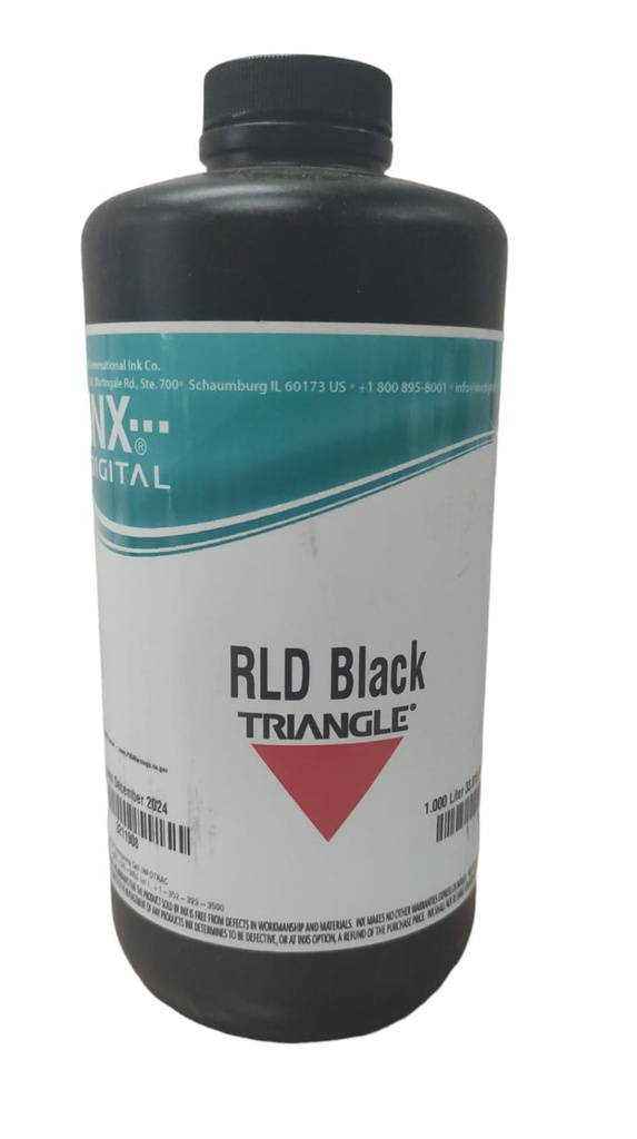 Tinta Triangle UV RLD Negro 1lt Cabezales KM1024i/a y Ricoh GEN5/6