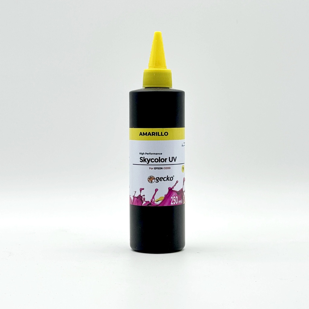 Skycolor tinta UV cabezal i3200 Yellow 250ml