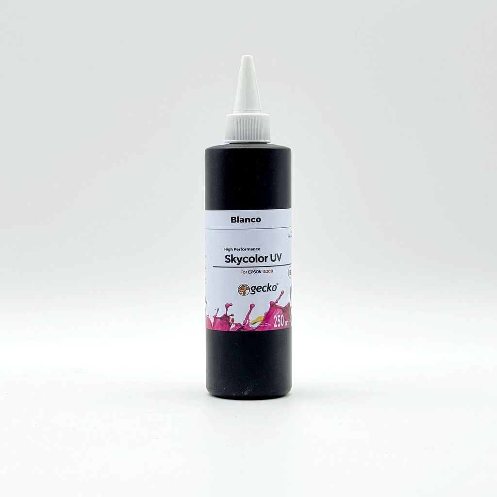 Skycolor tinta UV cabezal i3200 White 250ml
