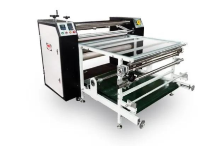 Grafitek Calandra EST-1721 H con mesa 1.60m ancho de transferencia + alineaciòn automàtica + barra automàtica + upgrade 1 rodillo de expansión por aire