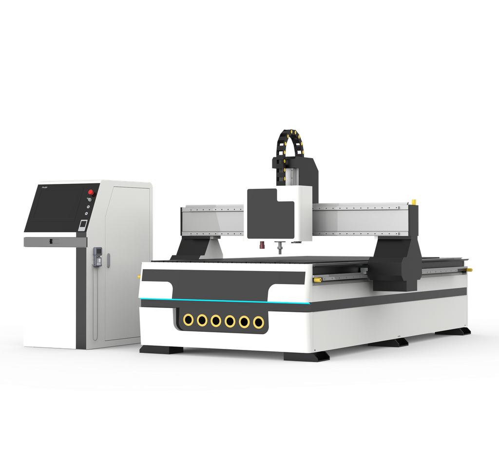 Router CNC MaxCut MC-1325CCDC con cuchilla oscilante y cámara para corte contorno