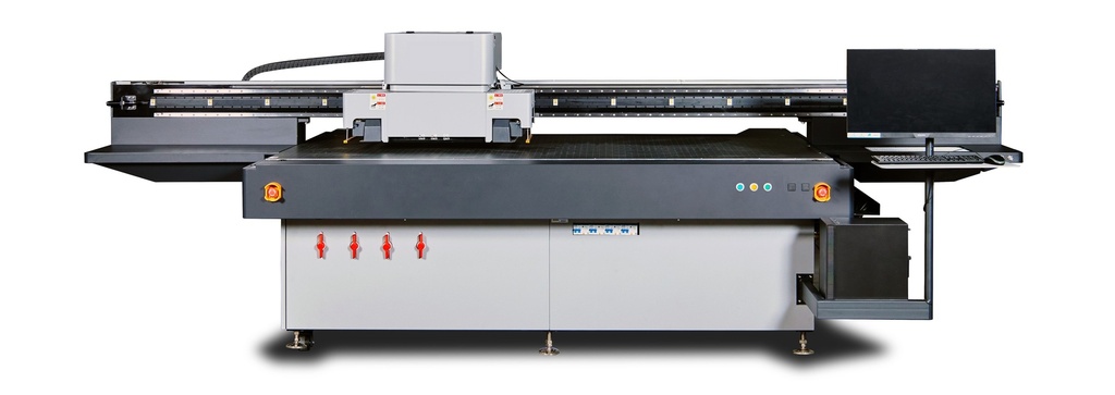 Impresora Maxjet Starlink KCS2512 Cama plana 2.5x1.25 mt, 2 Cabezales Ricoh Gen6