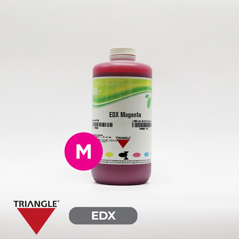 Tinta Eco-Solvente EDX Magenta 1lt