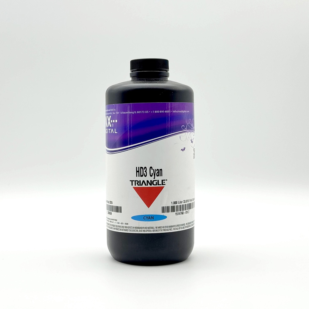 Tinta Triangle Solvente HD3 Cyan