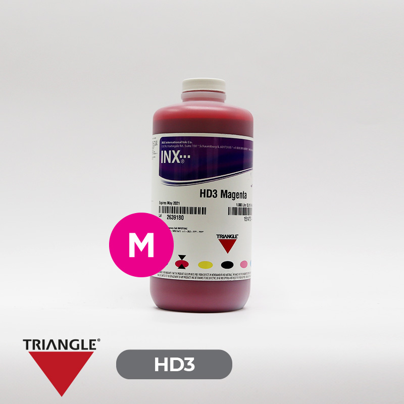 Tinta Triangle Solvente HD3 Magenta