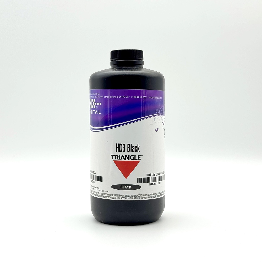 Tinta Triangle Solvente HD3 BLACK