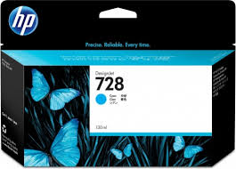 HP CARTUCHO TINTA 728 CYAN DESIGNJET T730/T830 MFP130ML (F9J67A)