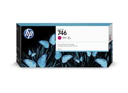 HP CARTUCHO TINTA 746 MAGENTA DESIGNJET Z6/Z9300ML (P2V78A)