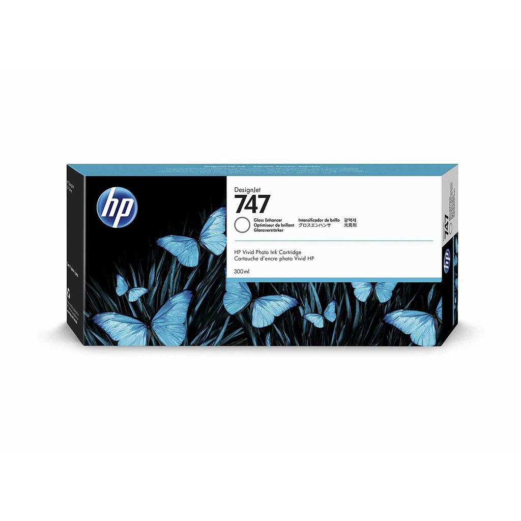 HP CARTUCHO TINTA 747 BARNIZ DESIGNJET Z6/Z9300ML (P2V85A)