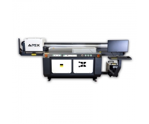 Impresora UV cama plana Apex RH1610GM 3-6 cabezales Ricoh Gen5