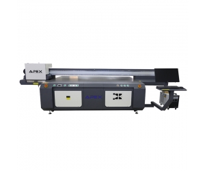 Impresora UV cama plana Apex RH1610 3-6 cabezales Ricoh Gen5