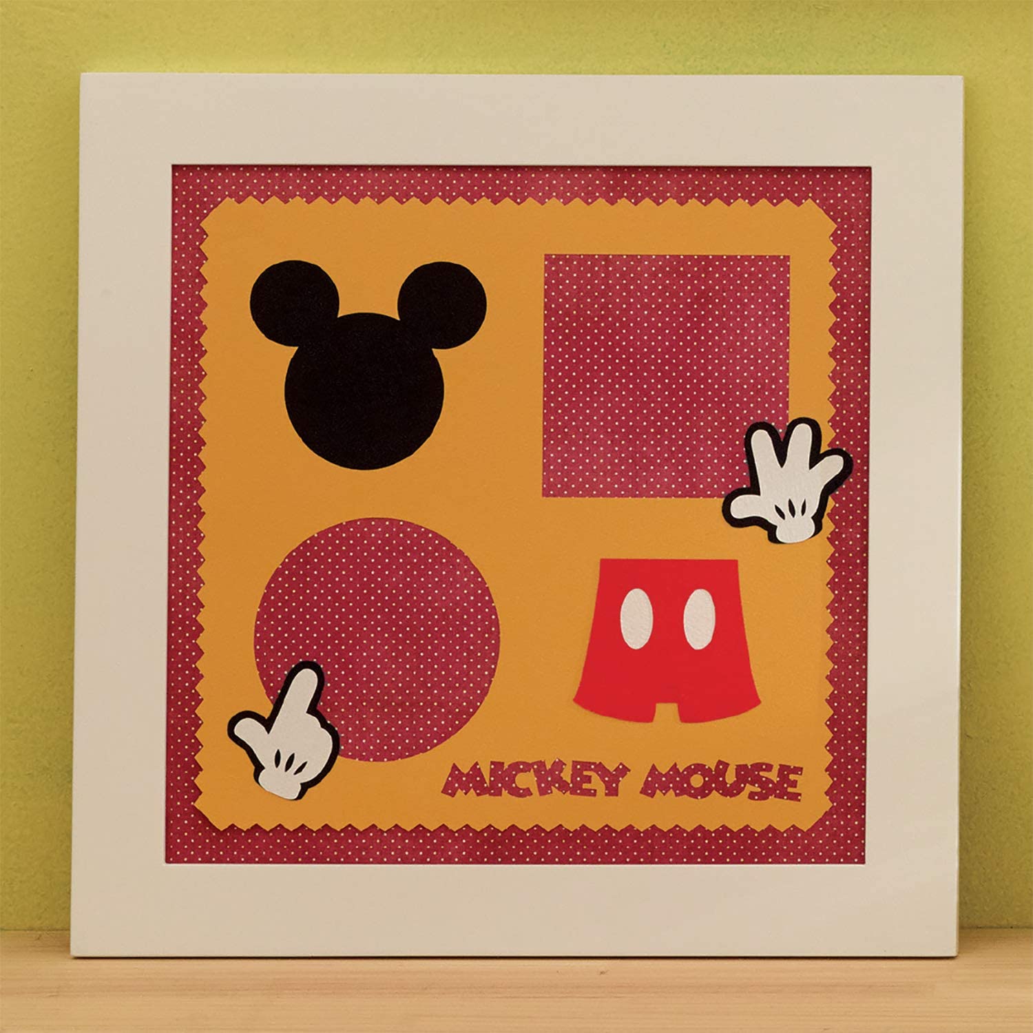 Cartilla de patrones Disney Mickey & Minnie Mouse para cortadora Brother    [CADSNP01]