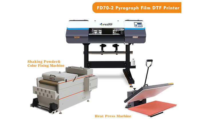 Plotter de impresión DTF SkyColor FD70-2 2 cabezales Epson I3200